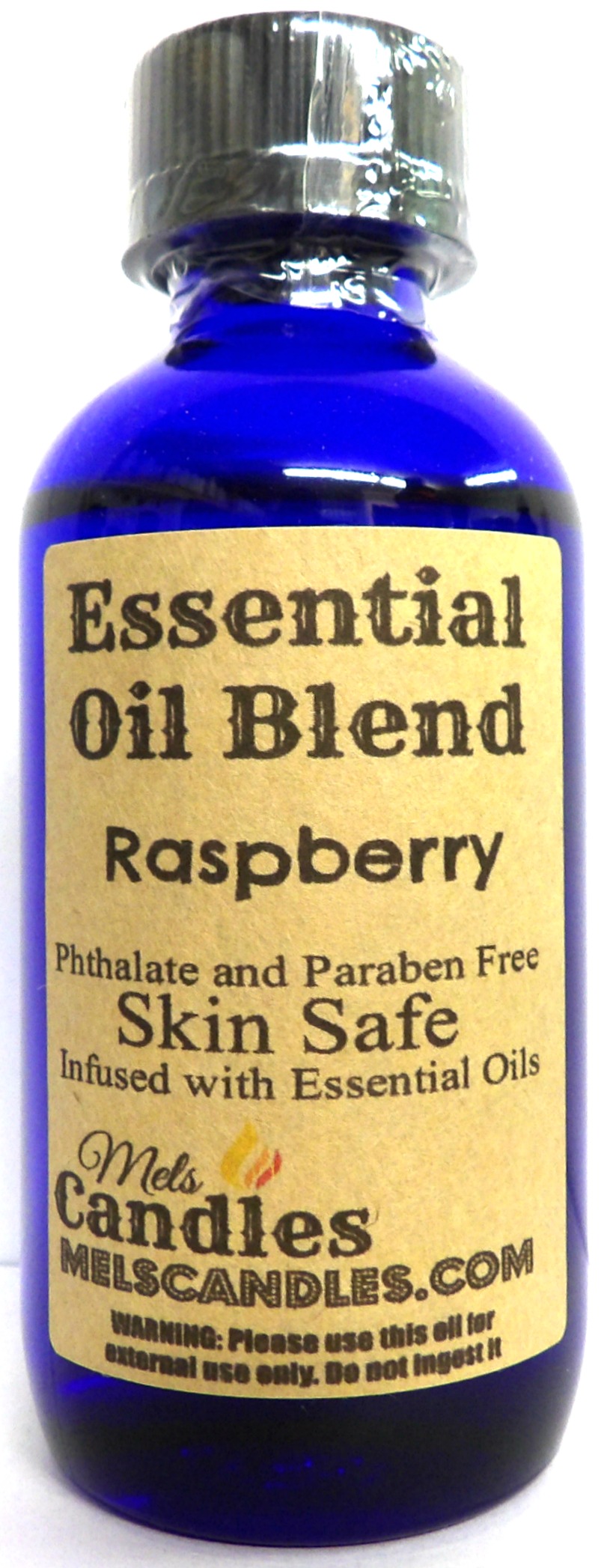 Raspberry 4oz/118.29ml Blue Glass Bottle of Essential Oil Blend/Premium ...
