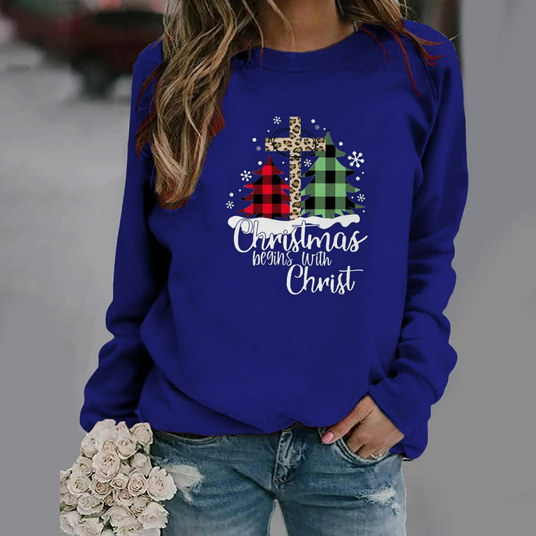Plaid Xmas Tree Christian Cross Jesus Merry Christmas T-Shirt Plaid Xmas Tree Christian Cross Jesus Merry Christmas T-Shirt