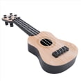 thumbnail image 3 of Beige, Ukelele Clásico para Niños, Juguete de Guitarra, Educación Temprana, Guitarra Pequeña, Suministros para Fiestas Ajustables, 3 of 5