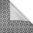 thumbnail image 4 of Ambesonne Vintage Window Valance, Greyscale Circular Motif, 54" X 18", Dimgray and Pale Taupe, 4 of 5