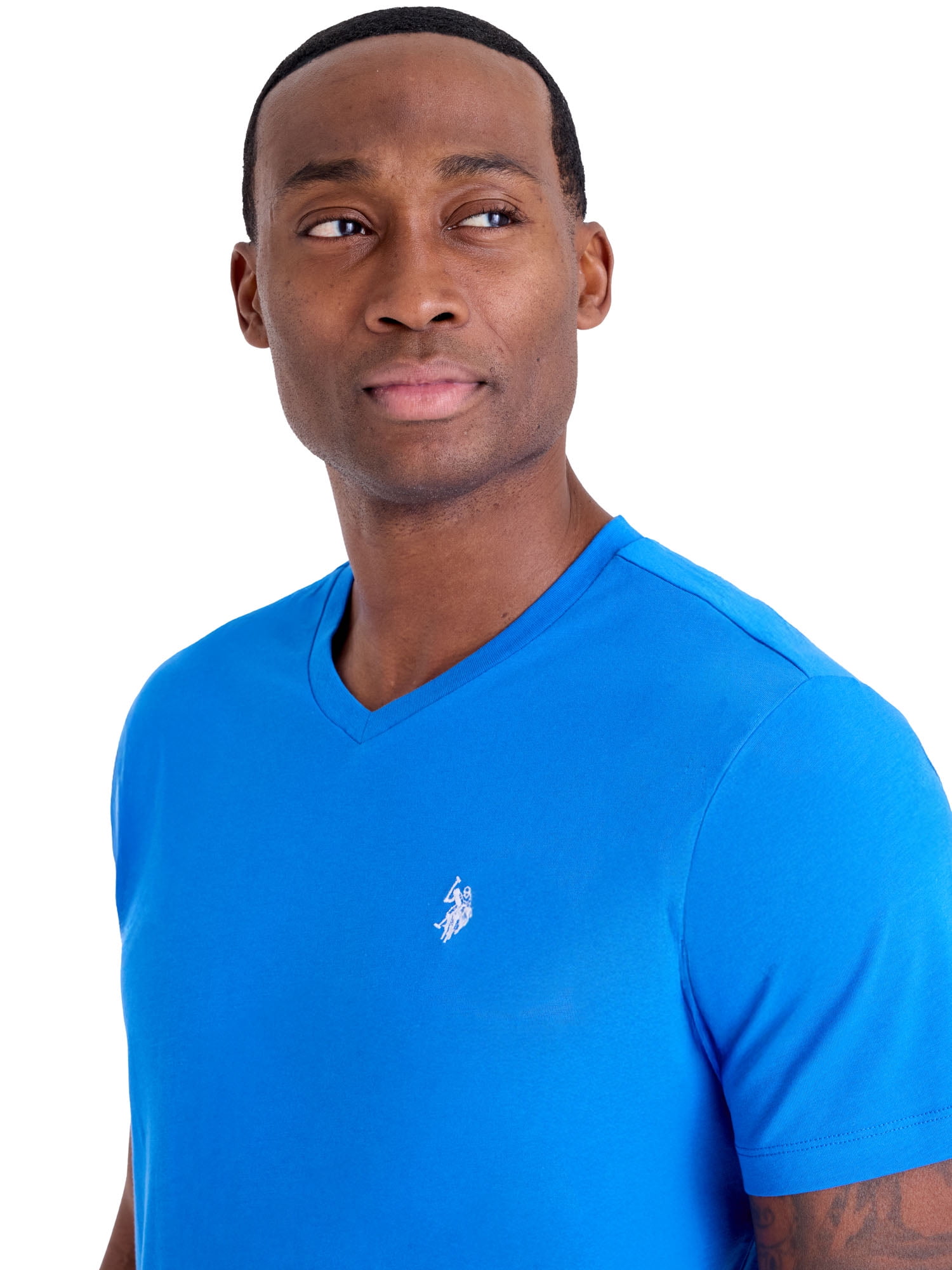 U.S. Polo Assn. Men's Basic Short Sleeve V-Neck T-Shirt