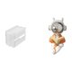 thumbnail image 1 of Caja moderna de acrílico para guardar papel higiénico con forma de . Soporte decorativo de pared para pañuelos. Escultura espacial para baño, 1 of 8