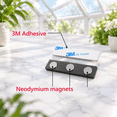 100 Pack Magnetic Badge Holders with Extra-Strong Neodymium for Name ...