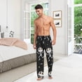 thumbnail image 7 of GZHJMY Halloween Cute Skeleton Pajama Pants For Men, Men's Separate Bottoms, Small, Lounge Pants with Pockets, Christmas New Year Birthday Gifts, Small, Christmas New Year Birthday Gifts, Small, 7 of 7