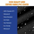 thumbnail image 6 of Flame King Carry Cover Bag for 12-inch Tanur Pizza Oven, Water Proof & Flame Retardant, 6 of 7
