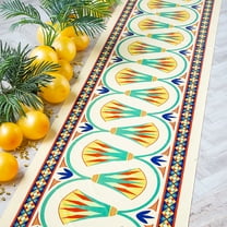 Fun Express 3 Ft. x 50 Ft. Egyptian Multicolor Plastic Aisle Runner