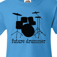 thumbnail image 4 of Inktastic Future Drummer Youth T-Shirt, 4 of 5