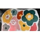 thumbnail image 1 of Alfombra suave y peluda | Alfombra antideslizante para baño y dormitorio | 40 x 60 cm, suave y esponjosa, en rosa, amarillo o verde, 1 of 6