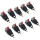 thumbnail image 1 of Paquete de 10 adaptadores a Cable de altavoz, subwoofer, terminal de tornillo Phono macho a AV 2 hembra, tipo Balun para CCTV,, 1 of 5