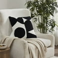 thumbnail image 3 of Renwil Mauro 20X20 Indoor Pillow, Black, 3 of 5