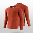 thumbnail image 6 of Plebaso Mens Fleece Tops Crewneck Thermal Pullover with Zipper Pocket Casual Long Sleeve Warm Shirts, 6 of 7