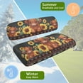 thumbnail image 5 of Yuyamidu Highland Cow Golf Cart Seat Covers 2 Piece Sunflower Golf Cart Seat Cushions Aztec Backrest Bottom Seat Cover Golf Club Car Accessories for Gifts, 5 of 7
