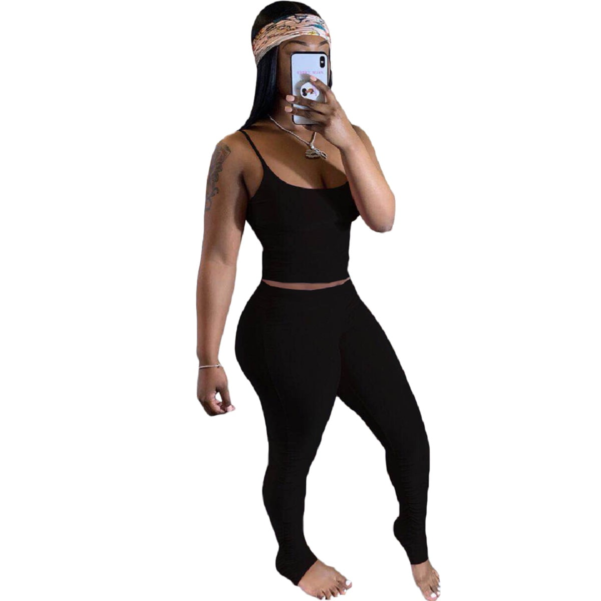 Bagilaanoe 2 Piece Set Women Top and 