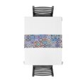 thumbnail image 4 of 1pcs Moroccan Tiles Colorful Arabesque Table Runner For Home Wedding Banquet Festival Party Hotel Table Cover Table Decoration, 4 of 5
