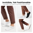 thumbnail image 2 of Calcetines No Show Wernies para hombre, corte bajo, algodón, tallas 11-13, 2 of 7