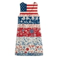 thumbnail image 4 of Blmnix Beach Dress for Women Tank Striped Dress Hawaiian Dresses Under Dress Sleeveless V-Neck Mini Adaptable Spring Dresses for Women XXL, 4 of 6