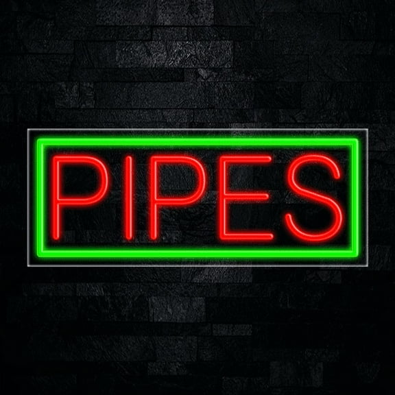 Pipes-LED Neon Sign 30"L x 12"H #30607