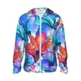thumbnail image 1 of KLL Sweat à Capuche Extérieur Protection Solaire UPF 50+ pour Hommes et Femmes, Manches Longues, Pêche, Randonnée, Performance - Grand, 1 of 7