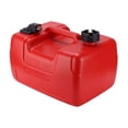 thumbnail image 2 of Tanque de combustible para motor fueraborda marino de 12 l, rojo, portátil, ligero, de repuesto, listo para usar., 2 of 14