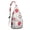 White-59, variant on Summer Floral Sling Backpack - Tropical Flower and Leaves Design, Lightweight Travel Companion