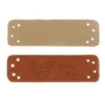 thumbnail image 3 of Rongfmy 20pcs Synthetic PU Leather Labels [Hand Made" Tag Jeans Bag DIY Craft Sewing 7, 3 of 6