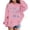F55-Pink, variant on Girls Hoodies Bow Graphic Long Sleeve Hooded Sweatshirt Kids Cute Pullover Tops Tween Girl Back To School Preppy Clothes 13-14 Years