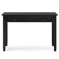 thumbnail image 3 of Simpli Home Warm Shaker 48 inch Wide Solid Wood Transitional Desk in Hickory Brown, 3 of 8