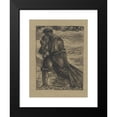 thumbnail image 2 of Richard Nicolaüs Roland Holst 14x18 Black Modern Framed Museum Art Print Titled - Visser with Net (1878 - 1938), 2 of 5