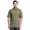 DEEP LICHEN GREEN, variant on Workwear Men’s Short Sleeve Durable Twill Pen Pocket Work Shirt, size S-3XL