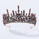 thumbnail image 4 of Tiaras barrocas, coronas, accesorios de joyería para mujer, ideales para Halloween y cosplay. Púrpura, 4 of 7