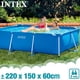 thumbnail image 2 of Alberca Piscina Hogar Rectangular Azul Fuerte Intex 28272, 2 of 7