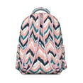 thumbnail image 3 of Boho Chic Commuter Backpack - Vintage Tribal Art, 17 Inch Laptop Compartment, Durable Oxford Fabric, Perfect for Campus Life, 3 of 6