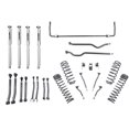 thumbnail image 1 of Fits 2018-2023 Jeep Wrangler JL Bell Tech Lift Kit Suspension 153205TPS 4 Inch Front Lift; 4 Inch Rear Lift; Black/Silver Components, 1 of 2