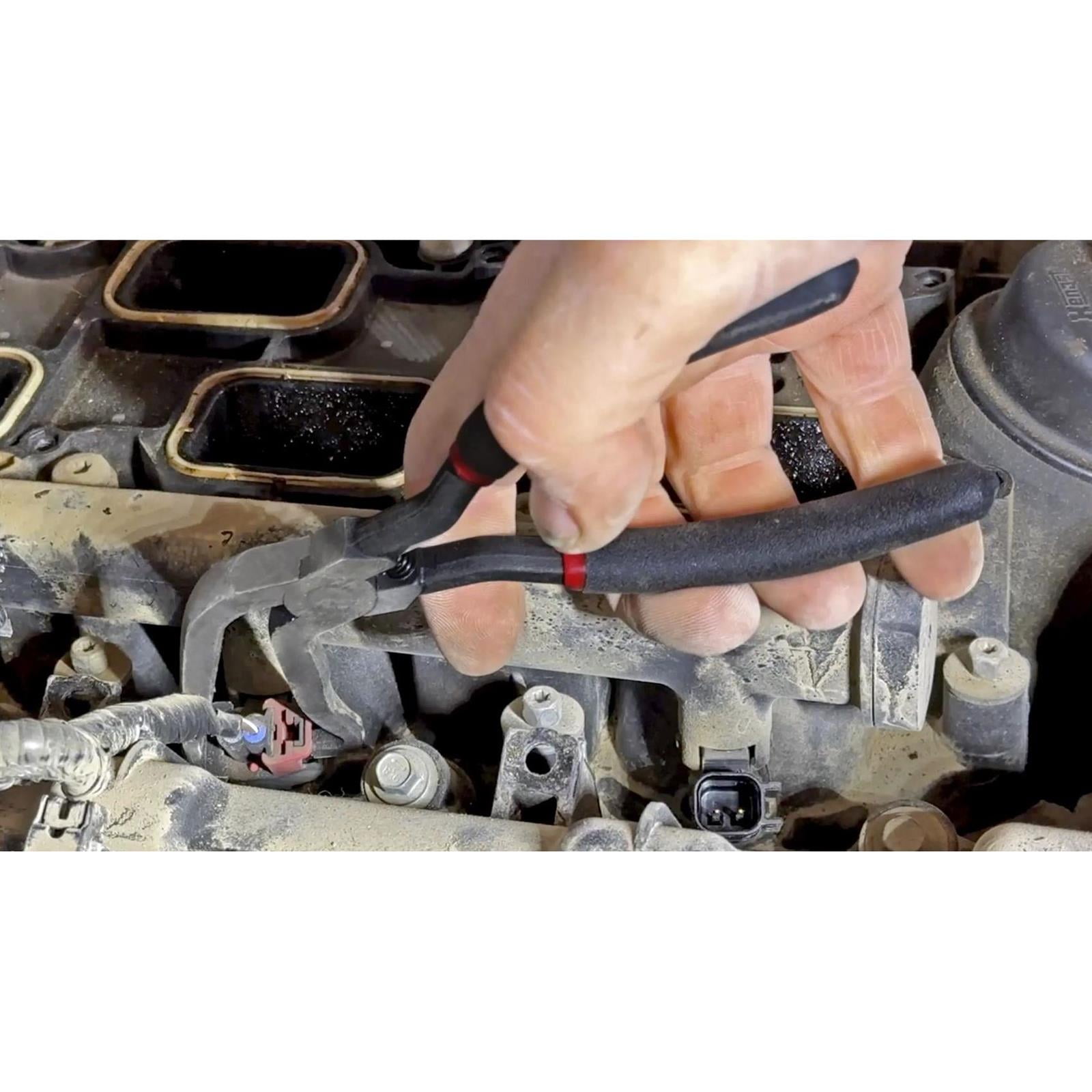 Lisle Electrical Disconnect Pliers, 60 Degree