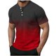 thumbnail image 1 of Top de Color Sólido Casual de los Hombres, Camiseta de Cuello Redondo Botón de Manga Corta de Moda para Uso Al Aire Libre Y Diario, Camiseta de Invierno Cómoda, 1 of 9