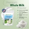 thumbnail image 4 of Z Natural Foods Premium Whole Milk Powder - Powdered Milk for Baking, Cooking, Drinks - Dry Milk Powder, Pasteurized, Non-GMO, Gluten-Free, Kosher-Certified, 1 lb, 4 of 8