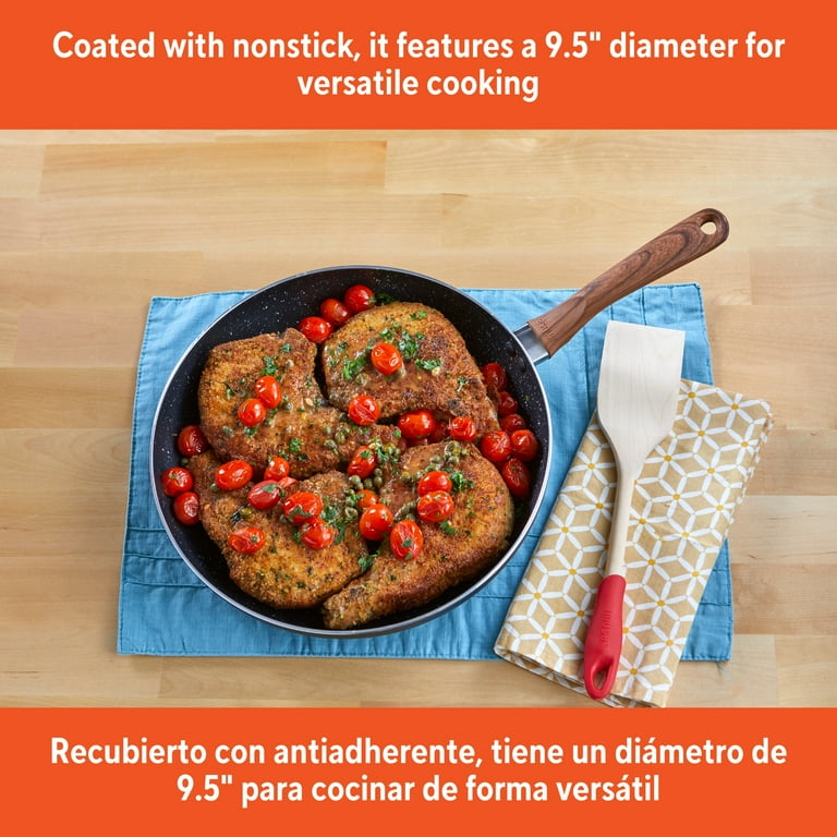 Imusa 9.5-Inch Black Stone Aluminum Nonstick Frying Pan photo 4