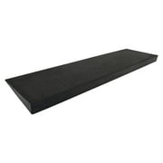 INTBUYING Non-Slip Rubber Threshold Ramp for Doorways Driveways 5.9 x 35.4 x 0.8