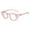 Pink, variant on Mupvlun Stylish Safety Glasses, Clear Anti-Fog Anti-Scratch Protective Glasses for Women and Men Pink