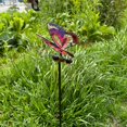 thumbnail image 3 of Decoraciones Decorativas Jardín Flower Ironera Animal Mariposa Artesanías (mariposa), 3 of 9