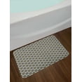 thumbnail image 2 of Whale Bath Mat, Funny Simple Ocean Animals in Love Pattern Doodle Waves Shapes and Pink Hearts, Plush Bathroom Decor Mat with Non Slip Backing, 29.5" X 17.5", Multicolor, by Ambesonne, 2 of 2