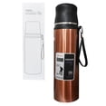 thumbnail image 1 of Termo de Acero Inoxidable Importacion 1000 ml Café, 1 of 2