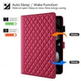 thumbnail image 3 of Allytechgroup for iPad 11th Generation 2025/10th Generation 2022 Case, Multi-Angle Viewing Stand, Elegant PU Leather Card Pockets Kickstand Cover, Auto Sleep/Wake Shockproof Case, Red, 3 of 8