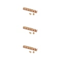 thumbnail image 1 of Soidarity Guitar Bell Nut 43mm Brass String Slotted 6 Instrument String Electric Guitars Wear-resistant Nuts Accessories Parts Sturdy Type1 NO1, 1 of 6