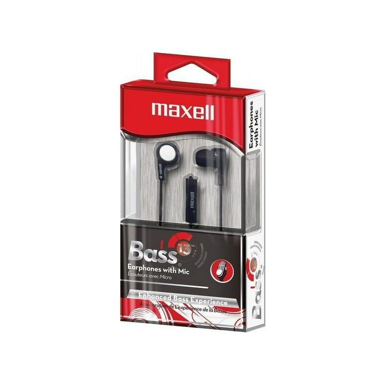 Maxell, MAX199621, B-13 199621 Earset, 12, Black