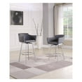 thumbnail image 2 of Chintaly Modern Club Counter Stool W/ Memory Swivel, 2 of 6