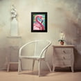 thumbnail image 4 of Vitaletti, Carolee 12x14 Black Modern Framed Museum Art Print Titled - Fabulous Flamingos I, 4 of 5