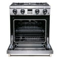 thumbnail image 2 of Magic Chef 30 Inch Freestanding Gas Range in Stainless Steel, 2 of 60