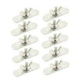 thumbnail image 3 of 10 tornillos con forma de mariposa para kit de sellado de ventanas de aire acondicionado, tornillos y tuercas de ajuste, reemplazo de sellos, kit de, 3 of 8