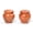 Red-02, variant on HOMEIORA Small Urns for Human Ashes, Keepsake Urns Pet Ashes, Mini Wood Grain Memorial Urn for Loved Ones Ash Storage, Hold 4.5 Cubic Inches of Ashes, 2 Pack